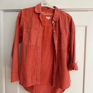 Madewell oversized button down